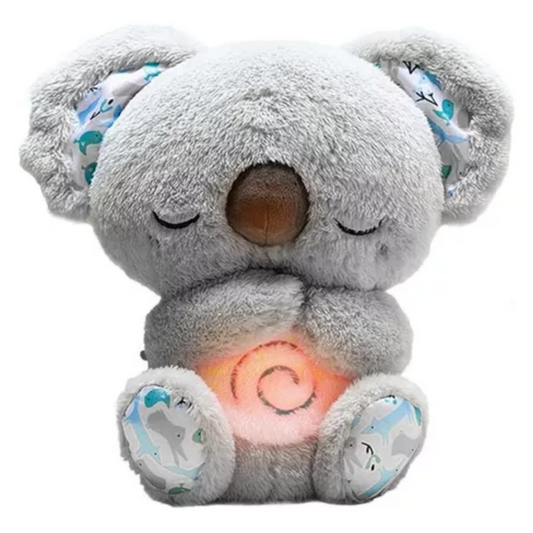 Peluche de Koala que alivia ansiedad con música, luces y respiración